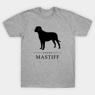 Mastiff Black Silhouette T-Shirt